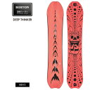 【30日まで使える最大2500円引きクーポン】BURTON バートン DEEP THINKER ディープシンカー 23-24 2024 スノーボード 板 メンズ