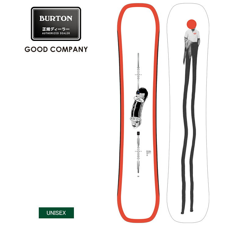 BURTON バートン GOOD COMPANY グッドカンパニー 135/145/148/152/155/159 23-24 2024 スノーボード 板 メンズ レディース ユニセックス