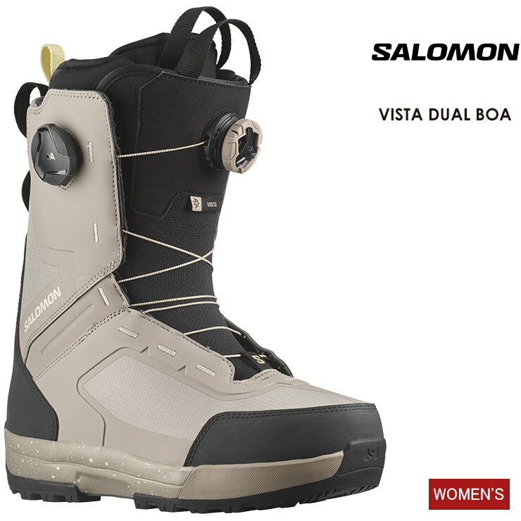 SALOMON サロモン VISTA DUAL BOA ビスタデュアルボア 23-24 2024 ボアブーツ スノーボード ブーツ レディース ウーメンズ