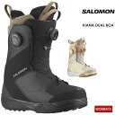 SALOMON サロモン KIANA DUAL BOA キアナデュアルボア 23-24 2024 ボアブーツ スノーボード ブーツ レディース ウーメンズ