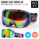 2024 ROXY  Ρܡ  SUNSET ART SERIES AF 󥻥åȥ KVJY PANSY BLACK /ML PINK ERJTG03215 ڥ⥢Ρ