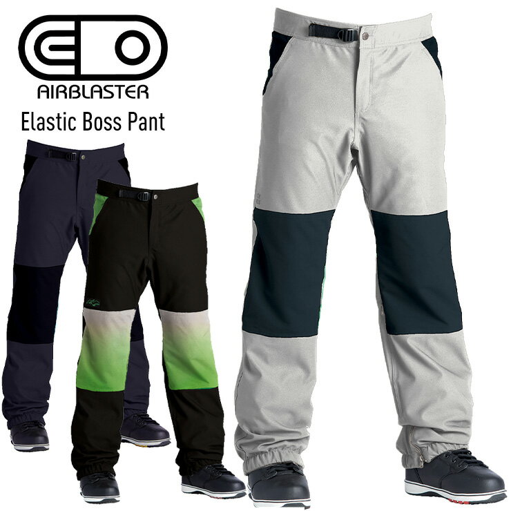 【30日まで使える最大2500円引きクーポン】2024 AIRBLASTER エアーブラスター Elastic Boss Pant エラスティックボスパンツ スノボー スノーボード スキー ウェア ウェア【モアスノー】