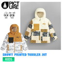 23-24 PICTURE sN`[ SNOWY PRINTED TODDLER JKT Xm[{[h V LbY XL[ WjA q