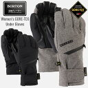正規品 24-25 BURTON バートン Women's GORE-TEX UNDER Gloves ゴアテックス アンダーグローブ スノーボードグローブ レ...
