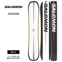 【無料ワックスサービス有】SALOMON サロモン ASSASSIN アサシン カービング フリーライド パウダー 24-25 2025 スノーボード 板 メンズ