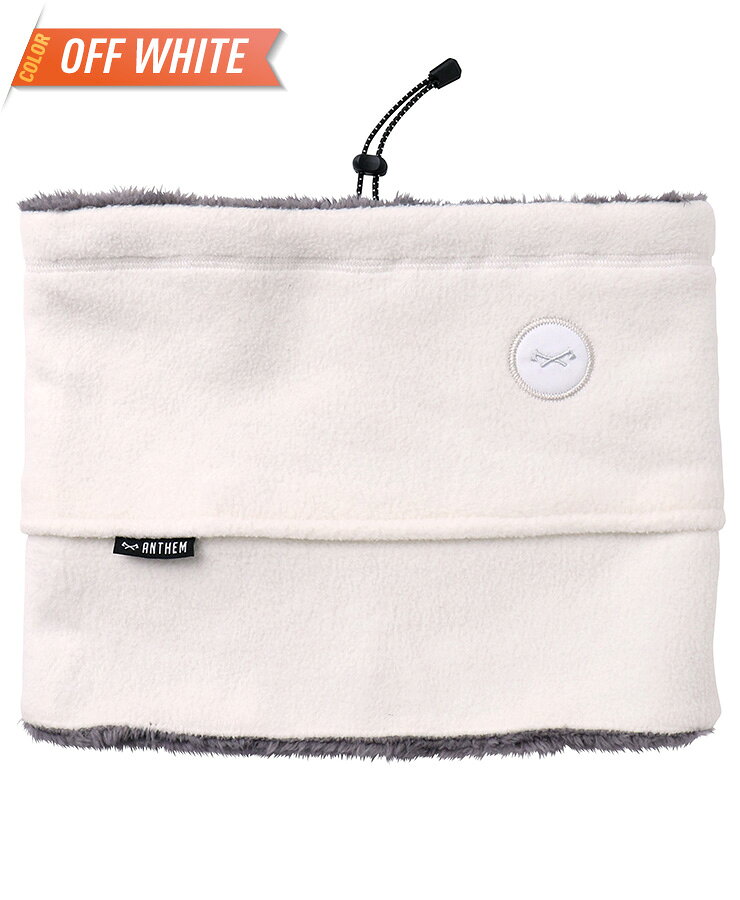 2026 ANTHEM アンセム FLEECE NECK WARMER フリースネックウォーマー 防寒 スノー...