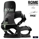 早期予約 ROME ローム KATANA AW FASE×STALE カタナ フェーズ 25-26 2026 スノーボード 板 メンズ