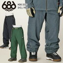 【早期予約】25-26 686 シックスエイトシックス DOJO SHELL PANT ドージョー パンツ スノーボード スノボー スキー ウェア M5WN23...
