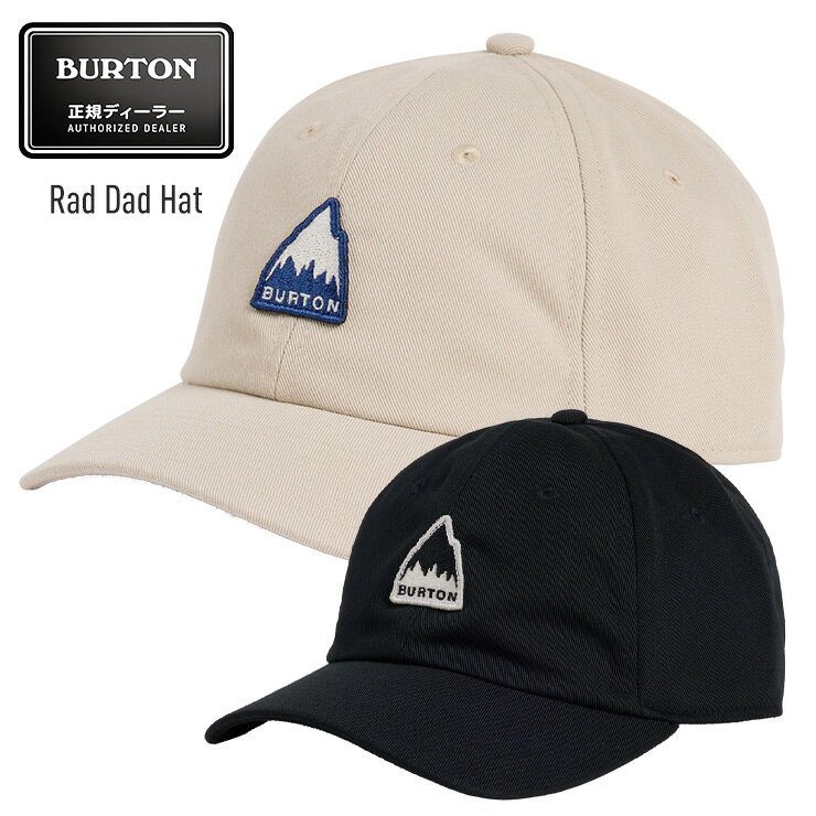 正規品 2027 BURTON バートン Rad Dad Hat ラットダッドハット 6パネル キャップ 帽子 【モアスノー】