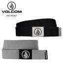 VOLCOM ボルコム CIRCLE WEB BELT サークルウェブベルト