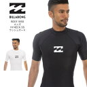 BILLABONG ビラボン メンズ HI NECK SS ラッシュガード BC011850 2023年春夏モデル サーフィン アウトドア