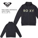 ROXY ロキシー キッズ MINI SIMPLY BOTANICAL LOGO STAND ラッシュガード TLY241108 2024年春夏モデル アウトドア