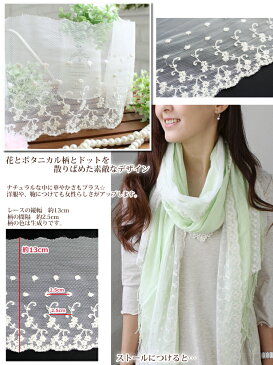 送料無料【ゆうパケット】チュールレース1m レース lace 手芸 素材☆大判 大判ストール 厚手 結婚式 春 春夏 夏 UV UVカット UVストール 紫外線 夏 UV ハロウィン