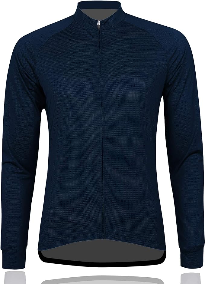 [Morethan] サイクルジャージ 長袖 カジュアル メンズ LVP-020