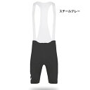 Morethan サイクルビブパンツ メンズサイクルパンツ 夏 (パッド付き/UVカット/反射ロゴ/伸縮性) BVP-016