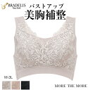 ＼最大1,000円OFFクーポン／【23%OFF】ブラデリス ブラジャー ナイトブラ 育乳 保湿 レース ノンワイヤー ブラ 補正 大きいサイズ 脇高..