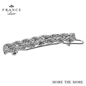 ＼最大1000円OFFクーポン配布中／France Luxe フランス ラックス ノーティカル ロープ メタル ティージ ボウル バレッタ（シルバー） バレッタ ピン ヘアピン 高級 まとめ髪 おしゃれ レディース ヘアアクセサリー プレゼント ギフト 大人 女性 正規品