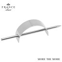 \10%OFFクーポン/France Luxe フランス ラックス スキニー メタル マジェステ(シルバー) 簪 かんざし ヘアクリップ バレッタ 高級 まとめ...