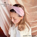 France Luxe フランス ラックス ツイスト スカーフ ヘッド バンド(シルク マトカ ブラッシュ) 絹 カチューシャ 長時間 痛くない ヘアバンド お...