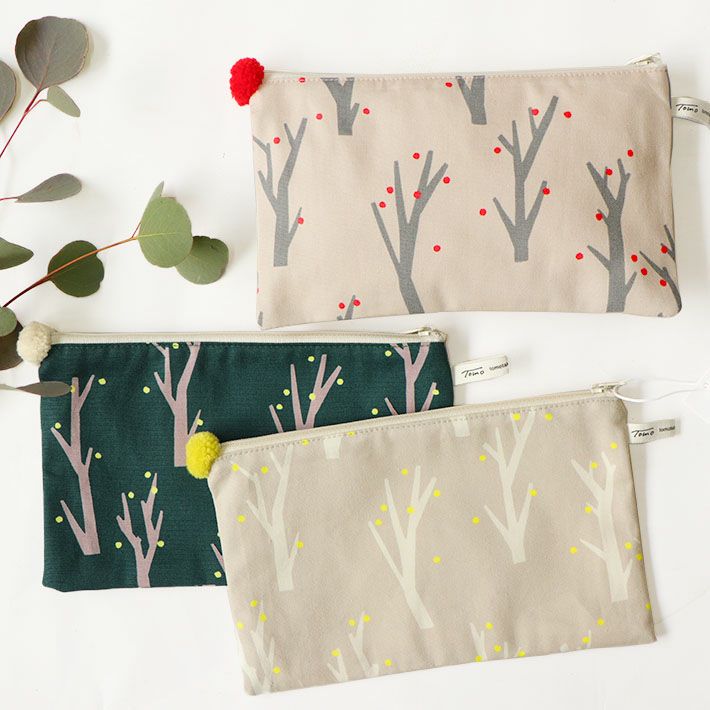 [Tomotake] FLAT POUCH　つぼみ