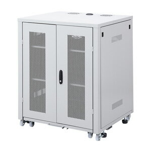 サンワサプライ　スライダー棚付きサーバーボックス(幅800mm)　CP-SVBOX801