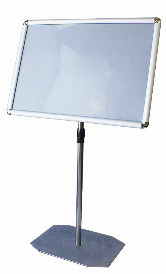 Rakuten - アルテ　屋内専用メニュースタンド　A2サイズ　シルバー　MS-A2-S