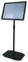 アルテ 屋内専用メニュースタンド A2サイズ ブラック MS-A2-B