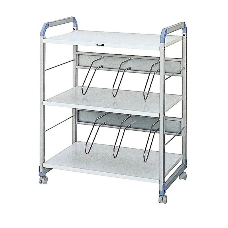 ナカバヤシ　ファイルワゴン(A4)　ニューグレー　CWA-110ニューグレー