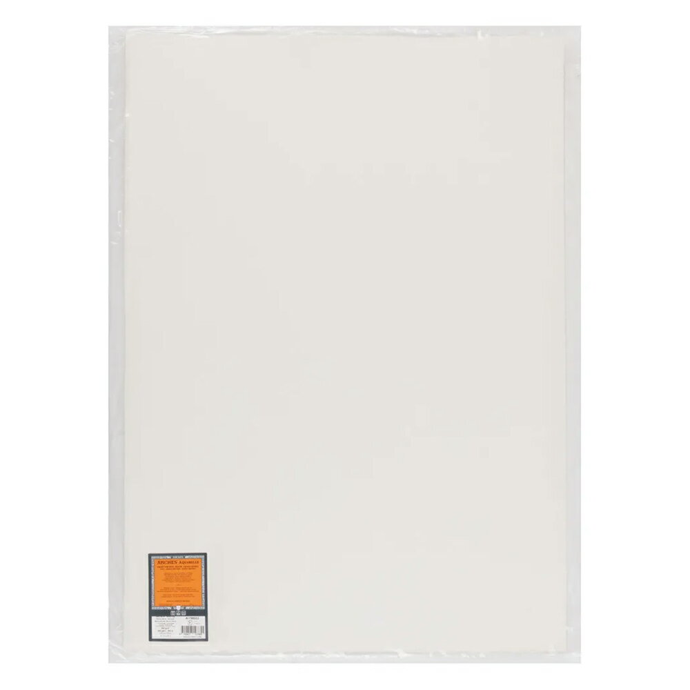 Rakuten - アルシュ水彩紙(シート) 荒目(640g/m2) 750×1050mm ナチュラルホワイト 5枚セット　1795033