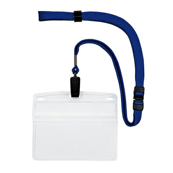 【まとめ買い】オープン工業　吊り下げ名札　クリップ式　ソフトヨコ特大(中紙寸法：幅97×高さ69mm)　..