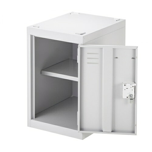 事務蔵のサンワサプライ　個別ロッカー（幅316×奥行400×高さ500mm）　PLK-PS300W｜アングル2