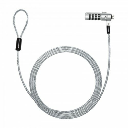 サンワサプライ　スロット標準＆nano対応セキュリティワイヤー（ダイヤル錠）　SL-92