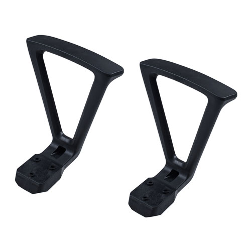 【カラー】ブラック 【製品重量】1.5kg 【梱包】1個口(370×280×150mm) 【出荷形態】ノックダウン組立式(お客様組み立て) 【材質】PP(ポリプロピレン)、スチール 　　　　≪備考≫ 　　　　※取り付けにはプラスドライバーが必要です。 【対応機種】SNC-080シリーズ 【特長】 　●SNC-080シリーズ用の肘パーツです。 　●肘なしのSNC-080シリーズを肘掛け付きにするオプションです。 　●左右1本ずつの2本セットです。 　●取り付け用のボルト付きです。 ご注文・配送に関しての注意事項 　■メーカーからの直送品のため、代引きでの対応ができない商品です。 　■軒先渡しの商品のため到着後、お客様で組み立てていただく必要があります。 　■運送会社の指定及び時間指定等は行えませんので予めご了承願います。 　■取り寄せ商品のため、お客様都合でのキャンセル・返品・交換は致しかねます。 　　ご注文時に商品仕様等をご確認のうえ、お間違いの無いよう注文お願い致します。 　■納期はメーカー在庫がある場合の目安です。在庫切れの場合は別途ご連絡いたします。 　■在庫切れや納期が予定より延びた場合によるキャンセルは承っております。