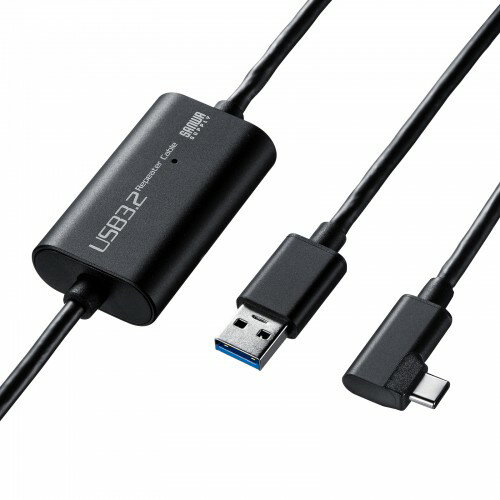 Rakuten - サンワサプライ　USB3.2 A-TypeCロングケーブル(5m・VRヘッドセット対応)　KB-USB-RLC305