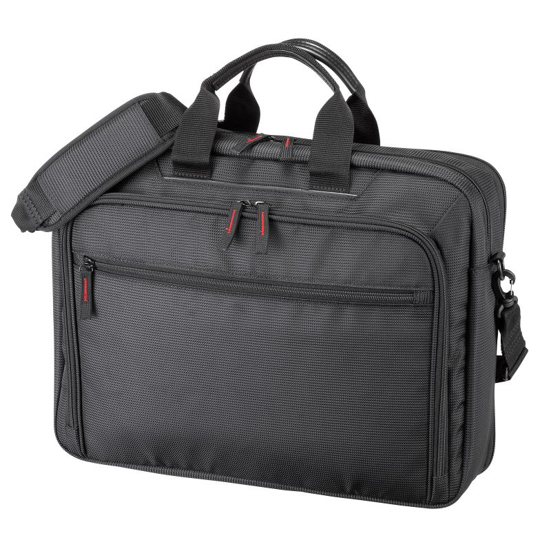 Rakuten - サンワサプライ　マチ拡張PCバッグ(15.6インチワイド・ブラック)　BAG-W4BK