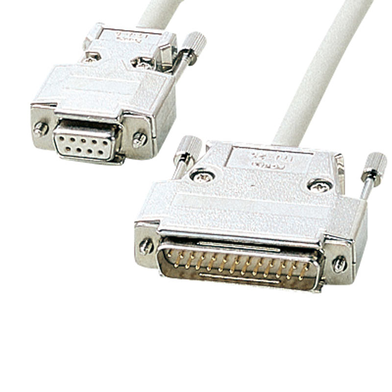 サンワサプライ RS-232Cケーブル（TA・モデム用・10m） KRS-3110FN