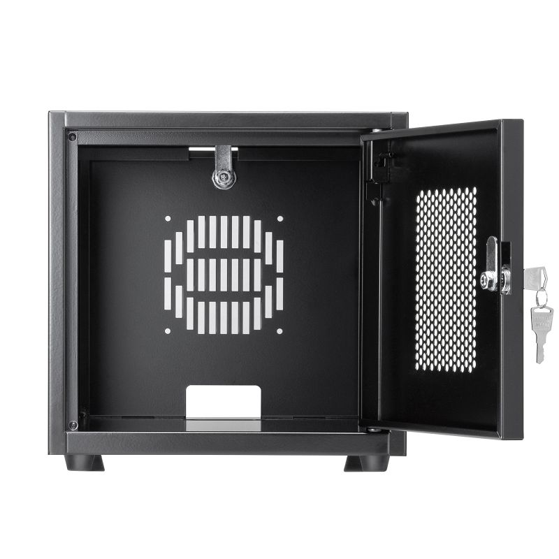 サンワサプライ 機器収納ボックス(幅300×奥行350×高さ300mm) CP-KBOX6BK [2]