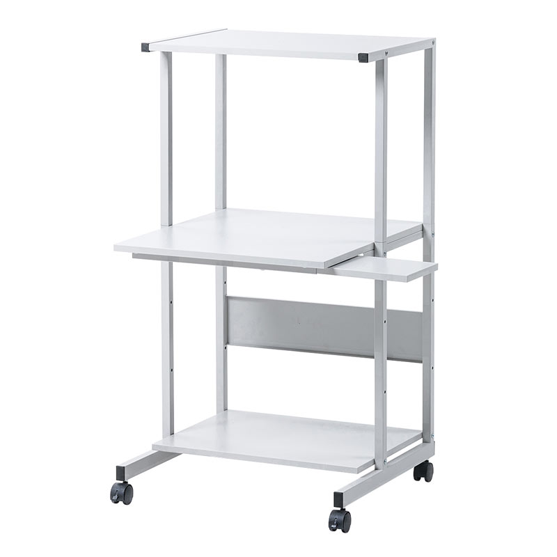 Rakuten - サンワサプライ　パソコンラック（幅650×奥行655×高さ1200mm）　RAC-EC73