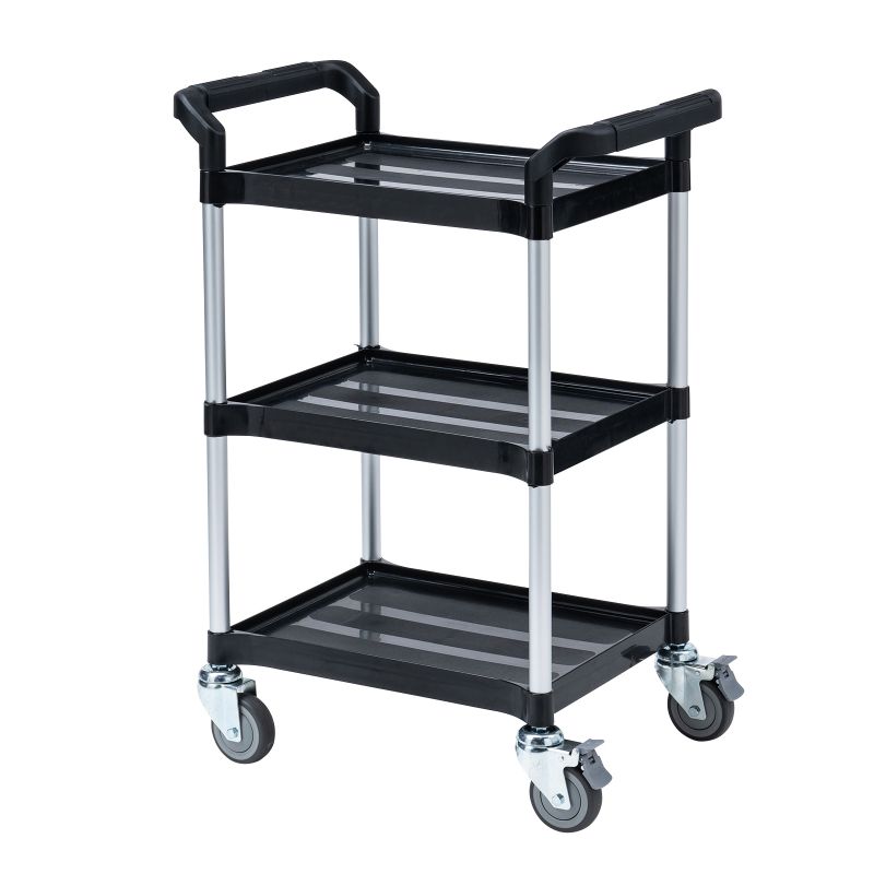 サンワサプライ　3段式カート(ブラック)　CART-FA3BK