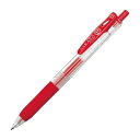 【まとめ買い】ゼブラ ジェルボールペン サラサクリップ 0.5mm 赤インク 100本/300本/500本 JJ15-R