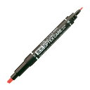 【まとめ買い】ゼブラ 蛍光ペン 蛍光オプテックスケア 細字丸芯+太字角芯 ピンクインク 100本/300本 WKCR1-P