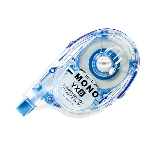 【まとめ買い】トンボ鉛筆　修正テープ　モノYX6　幅6mm×長さ12m　本体　10個/30個　CT-YX6
