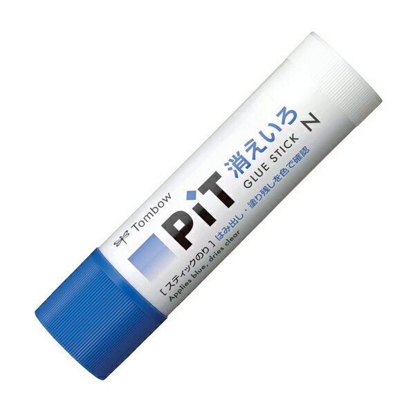 Paste - 【まとめ買い】トンボ鉛筆　スティックのり　中　消えいろピットN　22g　20個/60個　PT-NC