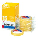【まとめ買い】ニチバン セロテープ 大巻 エルパック 15mm×35m 12巻入 3箱/10箱 LP-15(3)