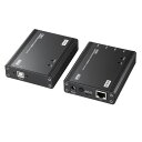 サンワサプライ USB2.0エクステンダー(100m延長、4ポート) USB-EXSET4
