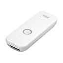 サンワサプライ Bluetooth1次元バーコードリーダー BCR-BT1D8W