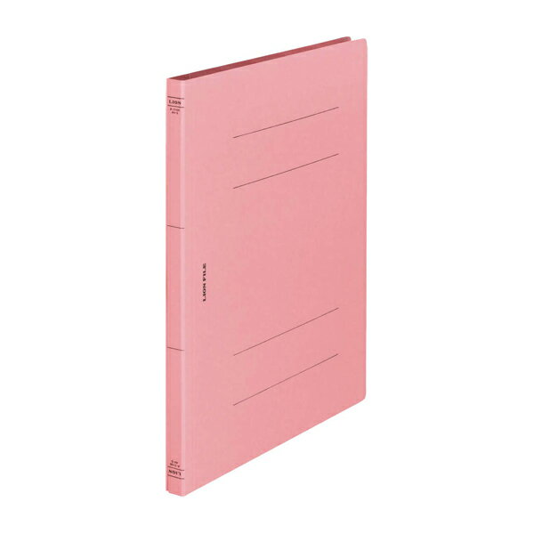 Rakuten - 【まとめ買い】ライオン事務器　フラットファイル　樹脂金具　A4タテ型　ピンク　50冊/100冊　A-516K-A4S(103-61)