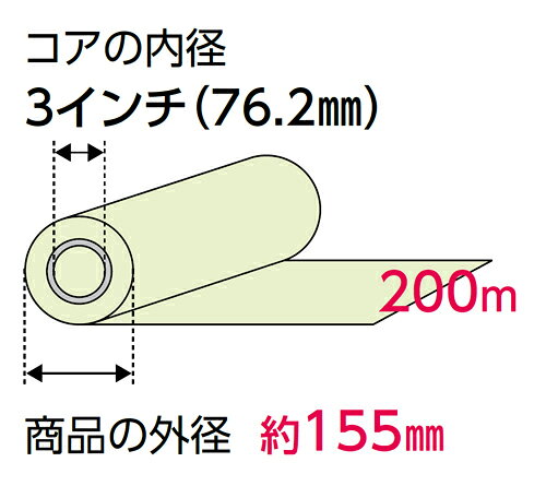 ���桡�ȥ졼���󥰥ڡ��ѡ�(���󸶿���)���ϥ��ȥ쥹75��841mm��200m��3�������2������7ST383