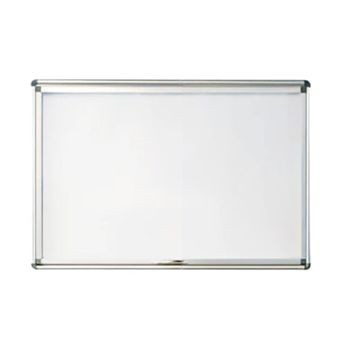 馬印　扉付スリム掲示板　23サイズ(壁付)　UDKU23