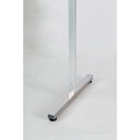 馬印 展示パネル ボードパーティション用アルミポール32 高さ1200mm用 一面用 アジャスター付 AR32T12B1
